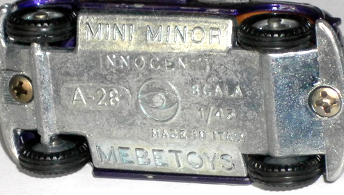 AESSEMODELS.IT - MEBETOYS A-28 MINI MINOR